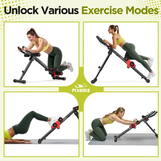 Full-Body Ab Workout System for Home Gym